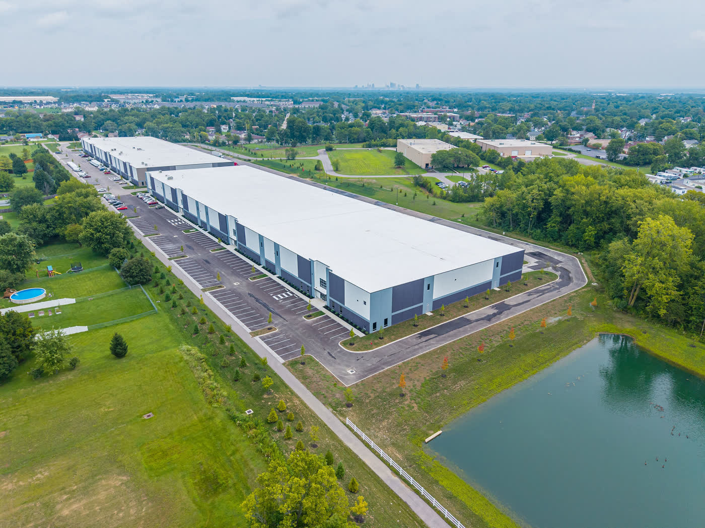 Grove City Innovation Center, two light industrial buildings in Grove City, Ohio