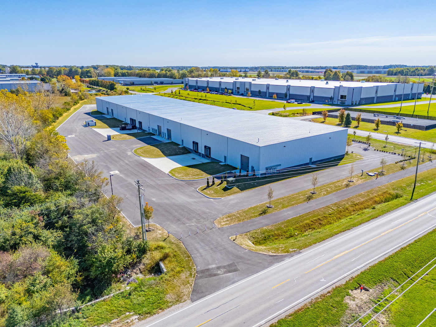 Pittsburgh Flex Center, phase one of a flex development in Delaware, Ohio